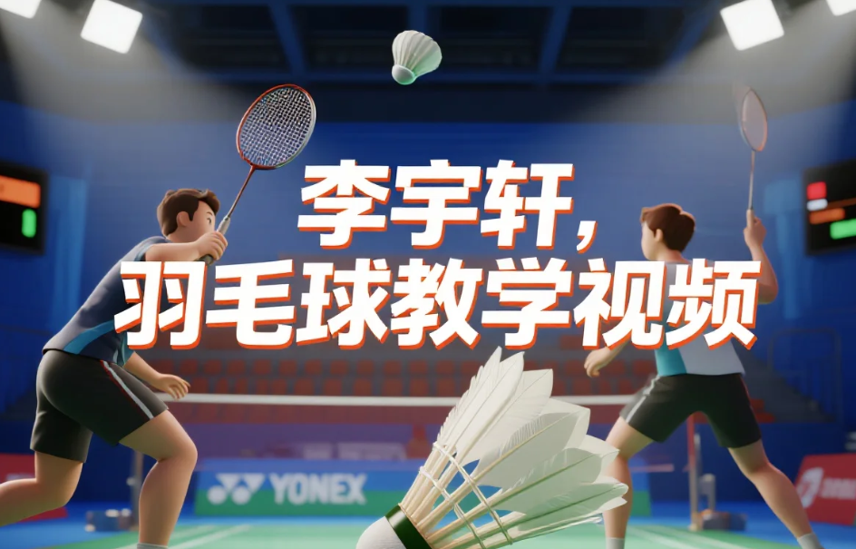 【教程】李宇轩羽毛球教学视频 mp4
