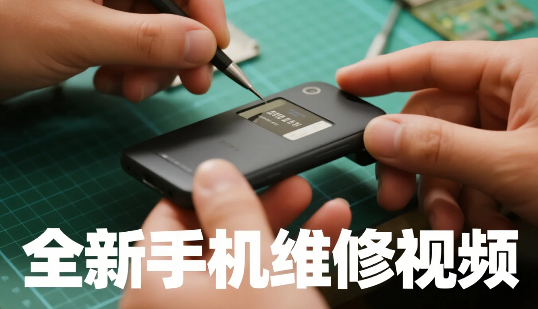 【教程】全新手机维修视频 mp4 【教程】全新手机维修视频 mp4