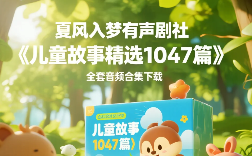夏风入梦有声剧社《儿童故事精选1047篇》，全套音频合集下载 mp3