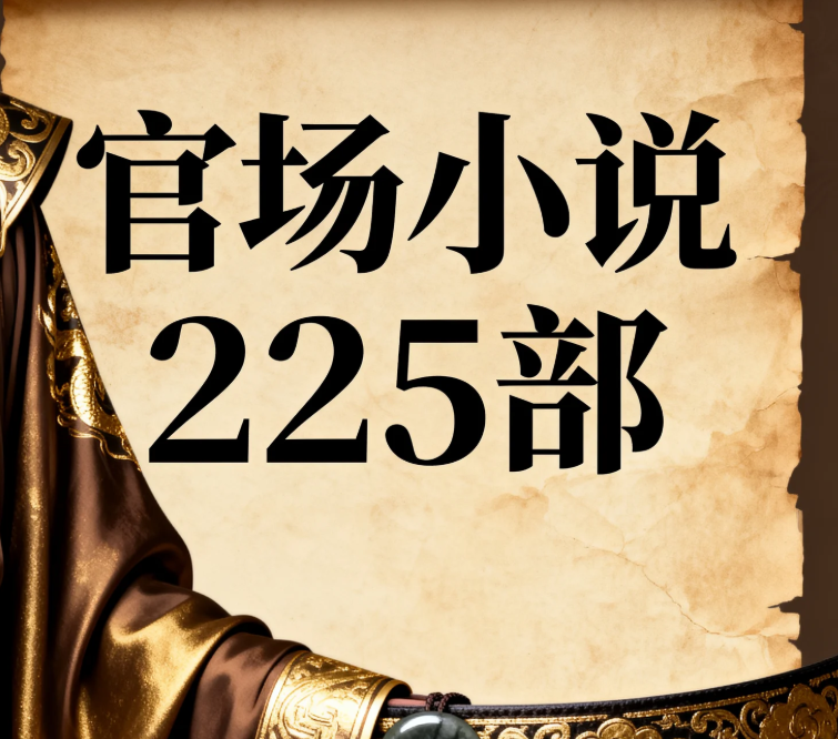 【小说】官场小说225部 epub