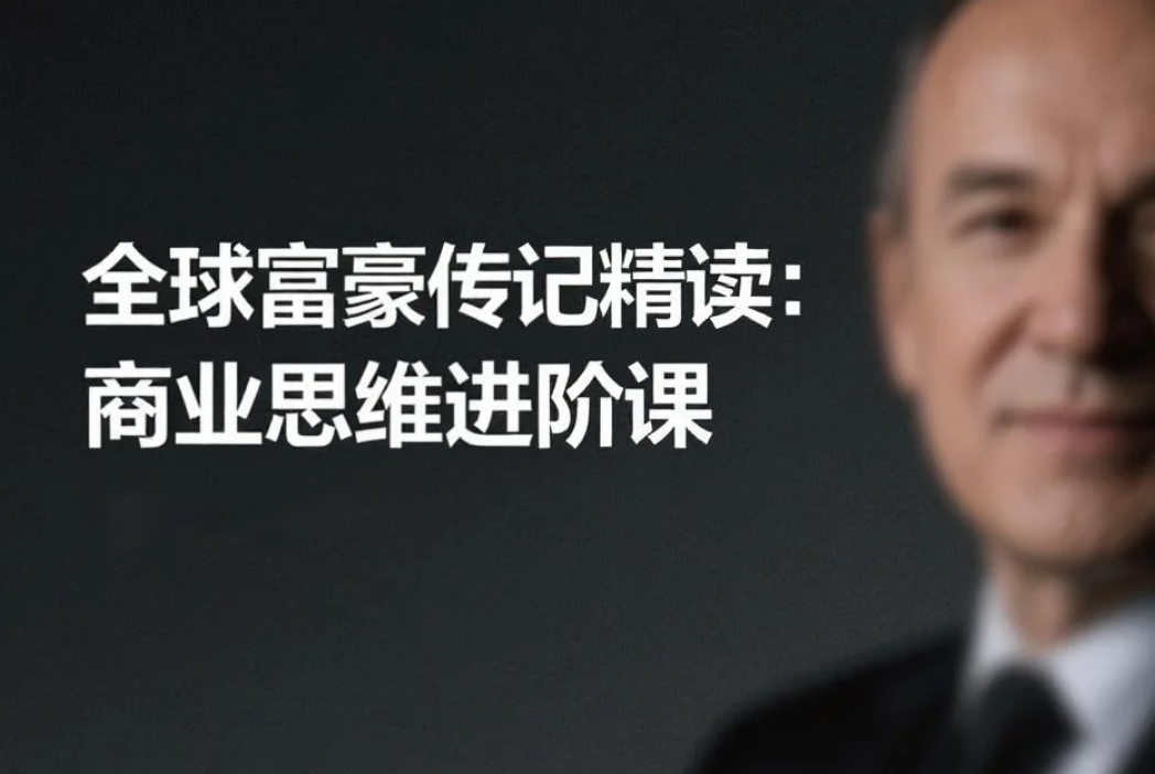 【有声读书】全球富豪传记精读：商业思维进阶课 wma