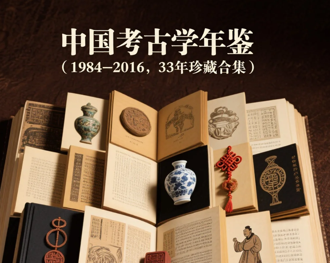 【资料】中国考古学年鉴（1984-2016，33年珍藏合集）pdf [1.2GB]
