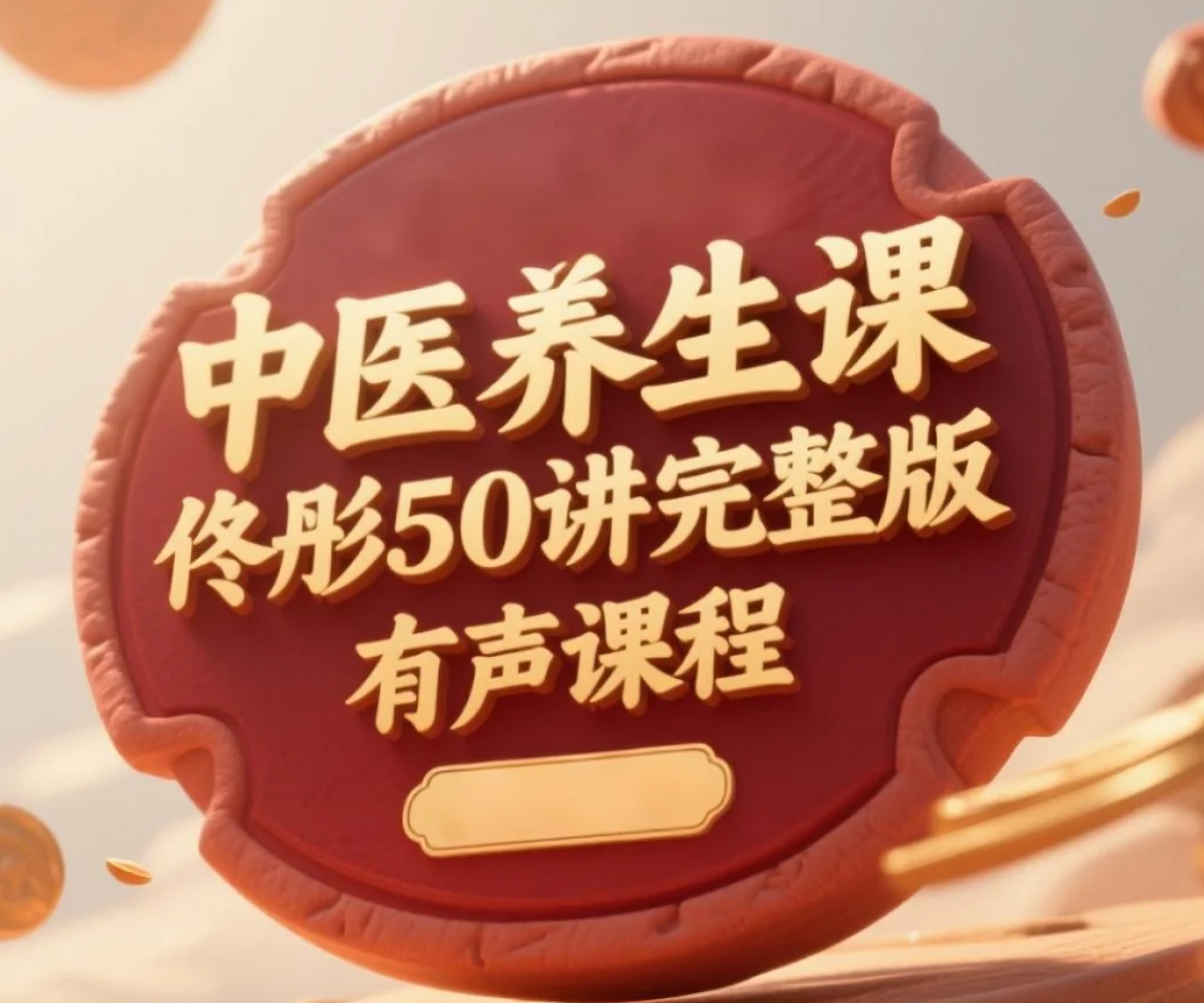 【课程】中医养生课｜佟彤50讲完整版（四季调理+体质辨识+健康生活） 有声课程  m4a [153M]