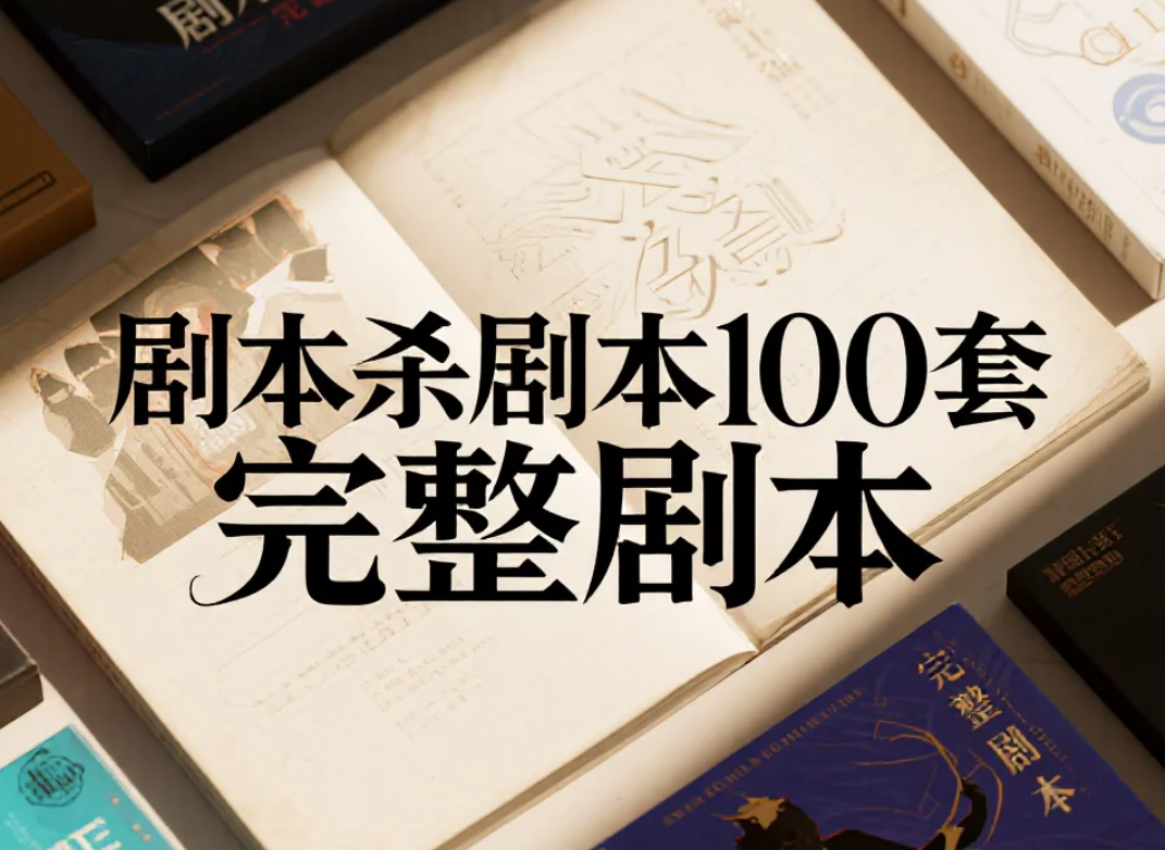 剧本杀剧本100套 完整剧本 docx [895.7MB]