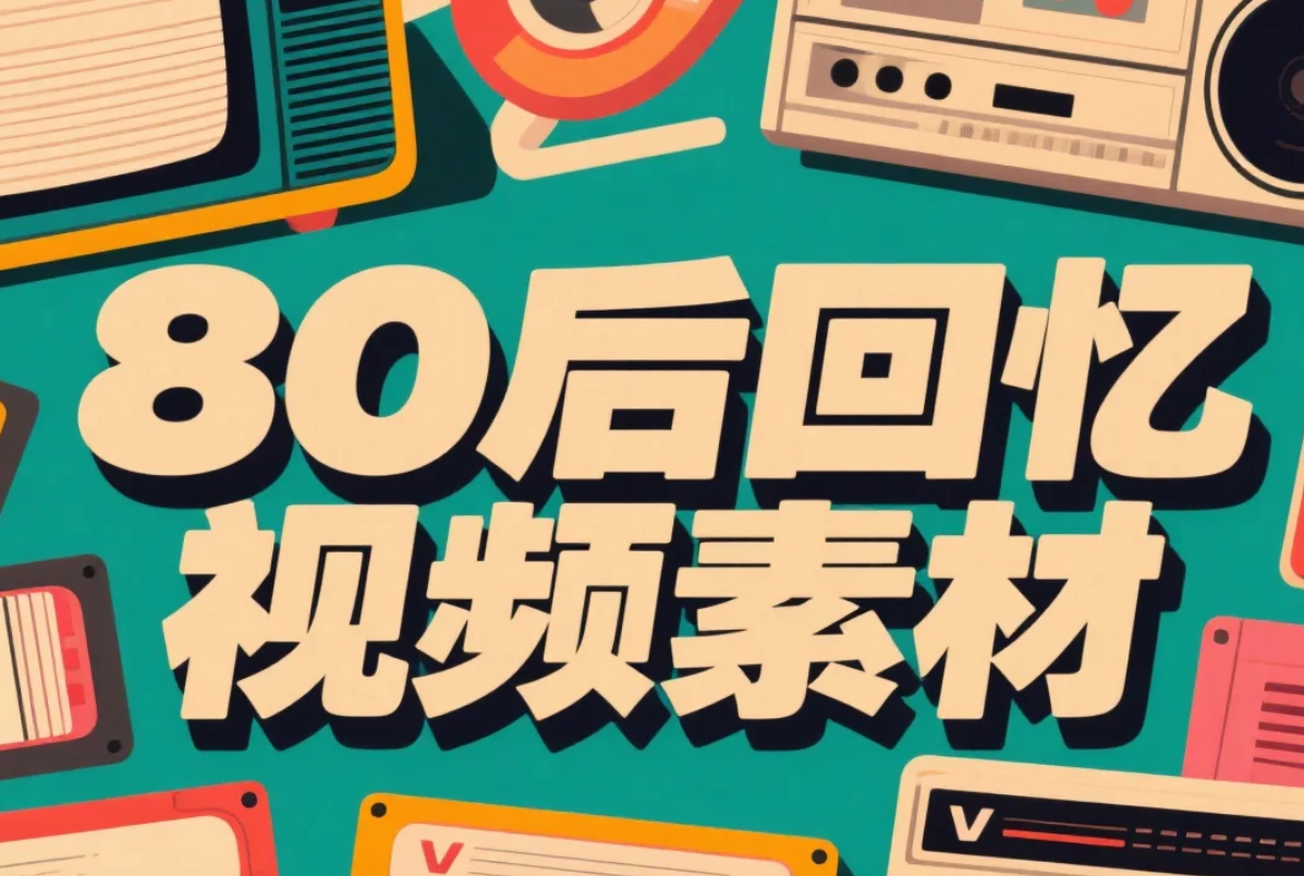 【素材】80后回忆视频素材 mp4 [5.2GB]