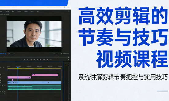 【艾美奖提名剪辑师】讲述高效剪辑的节奏与技巧 视频课程 mp4【5.2GB】 【艾美奖提名剪辑师】讲述高效剪辑的节奏与技巧 视频课程 mp4【5.2GB】