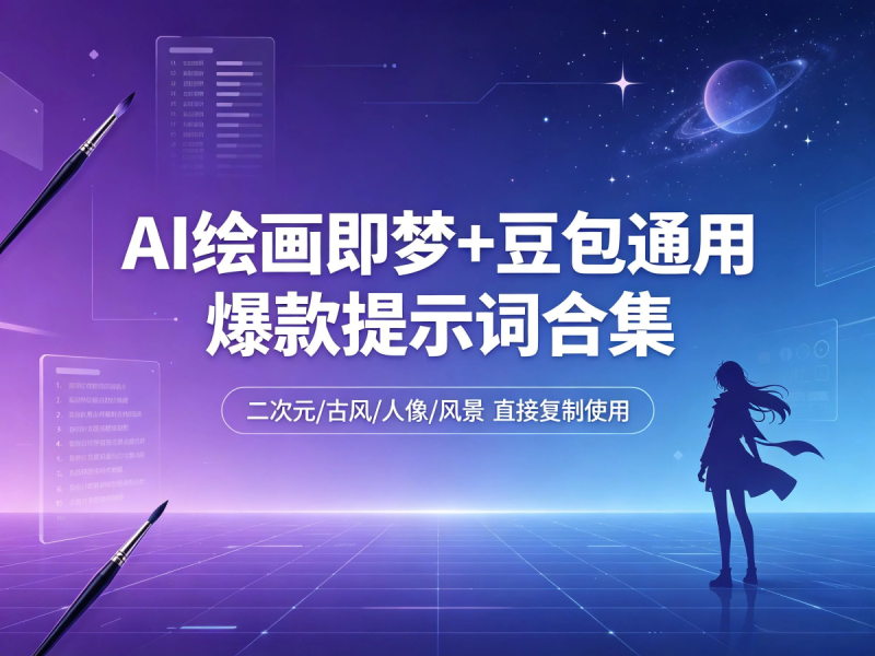 即梦 + 豆包通用上万组关键词【2.8GB】 即梦 + 豆包通用上万组关键词【2.8GB】
