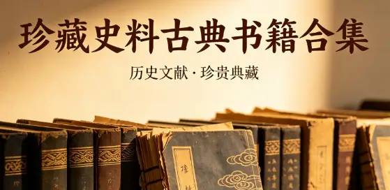 珍藏【史料古典书籍】合集  pdf  [100G]